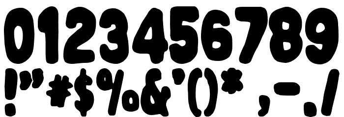 Malos Habitos Font OTHER CHARS