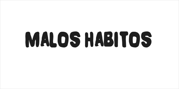 Malos Habitos Logo