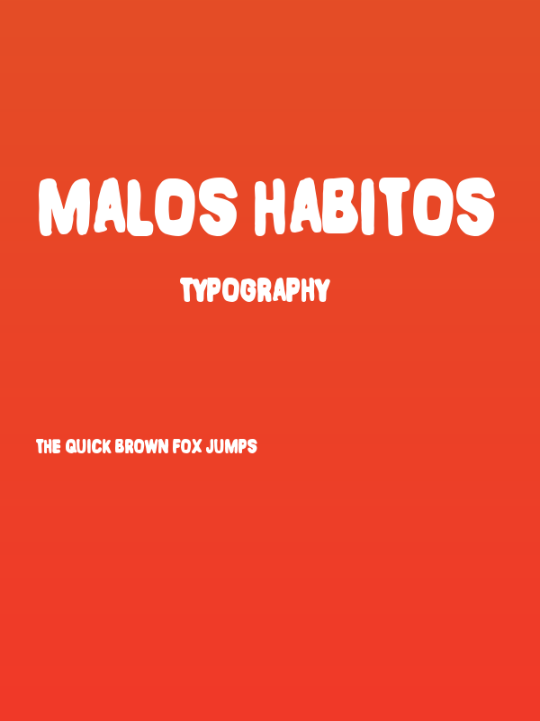 Malos Habitos Poster