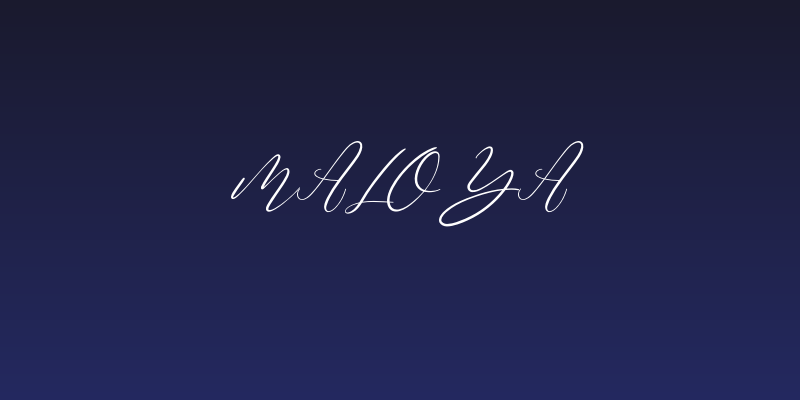 Maloya Social Header