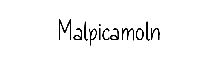 Malpicamoln  Fuentes Gratis Descargar