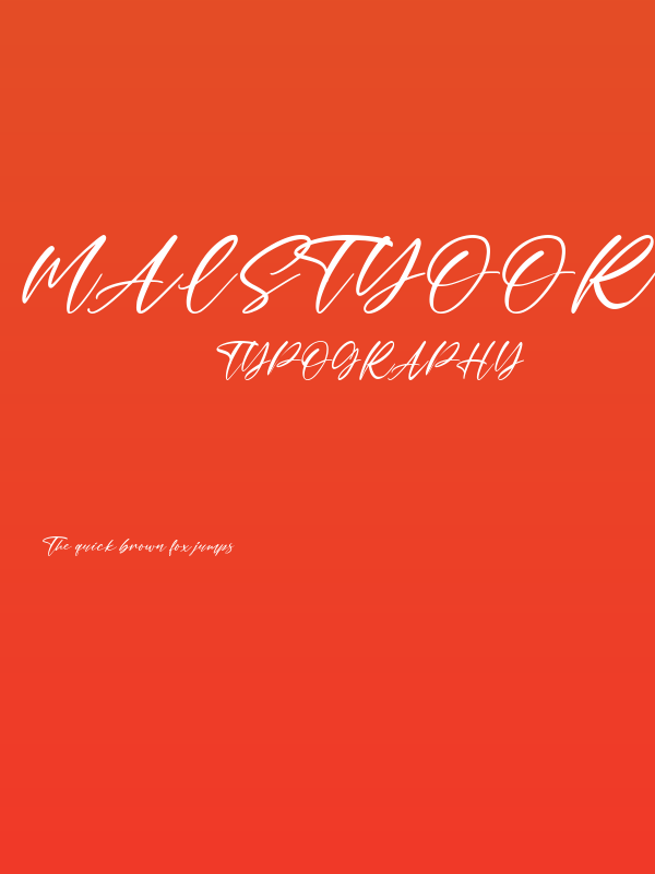 Malstyoor Poster