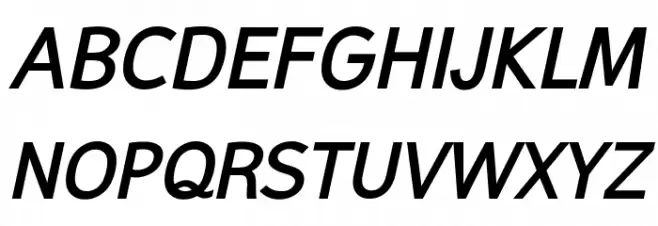 Malter Sans Bold Italic demo Fonte MAIÚSCULAS
