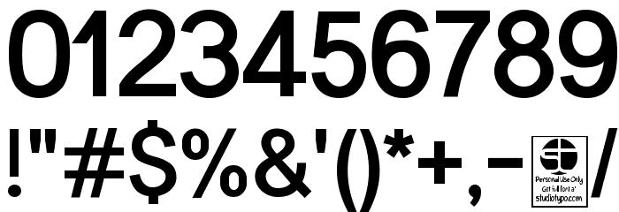 Malter Sans Bold demo Font OTHER CHARS