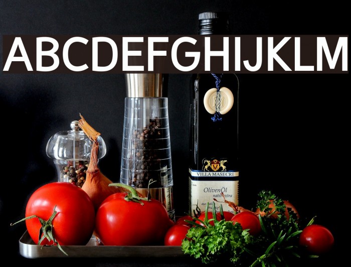 Malter Sans Bold demo Font examples