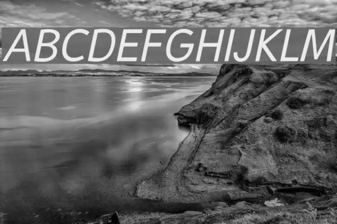 Malter Sans Italic Demo Font examples