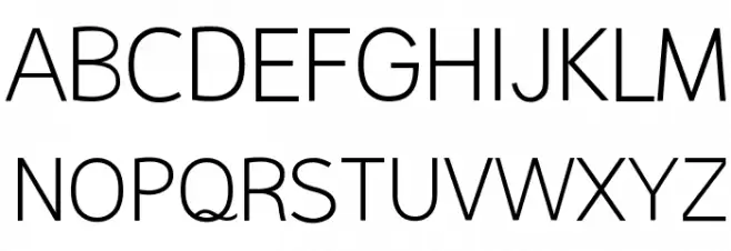 Malter Sans Light Demo Schriftart Groß