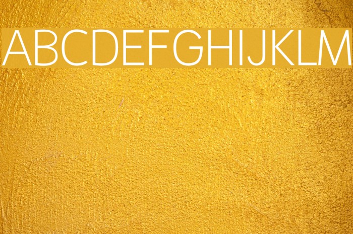 Malter Sans Light Demo Font examples