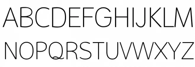 Malter Sans Thin Demo Шрифта ВЕРХНИЙ