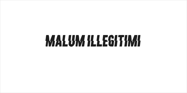 Malum Illegitimi Logo