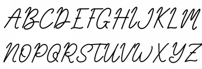 Malvia Шрифта ВЕРХНИЙ