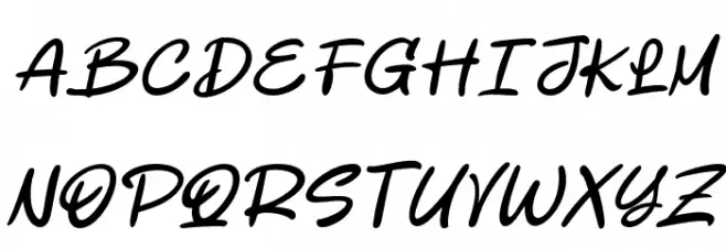 Malvides Caratteri MAIUSCOLE