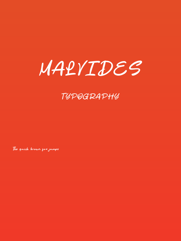 Malvides Poster
