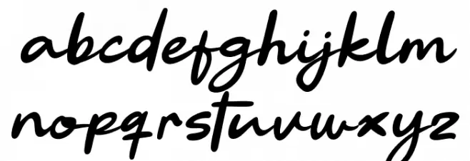 Malvides Caratteri MINUSCOLO