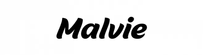 Malvie  नि: शुल्क फ़ॉन्ट्स डाउनलोड