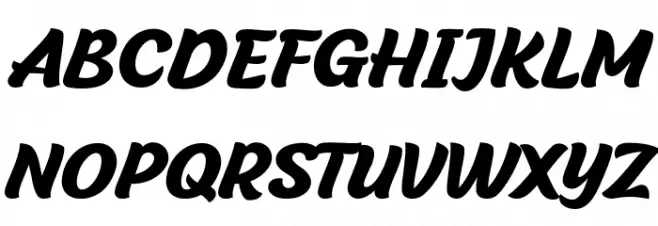 MalvieTrial-Regular フォント 大文字