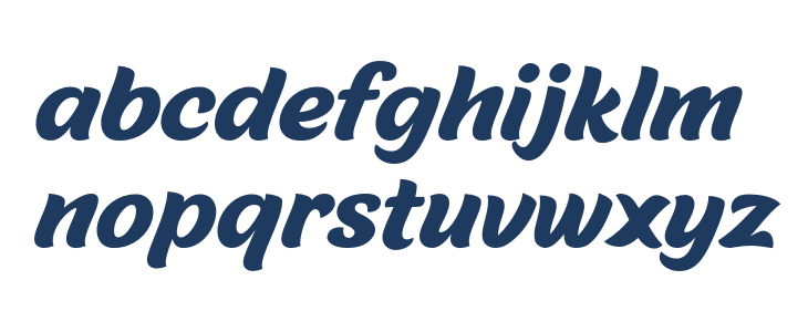 MalvieTrial-Regular Lowercase