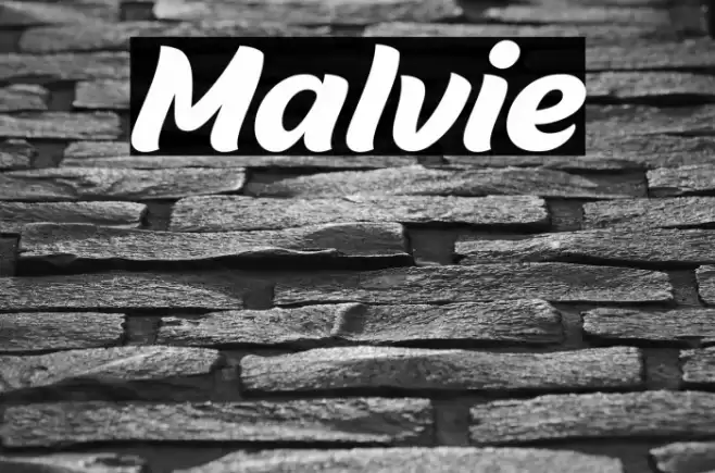Malvie Caratteri examples