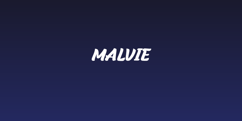 Malvie Social Header