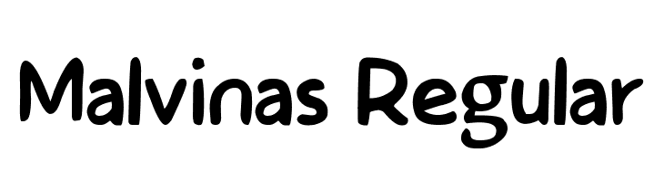 Malvinas Regular Шрифта