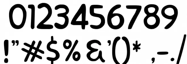 Malvinas Regular Font OTHER CHARS