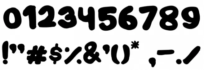 Mama Bear Font OTHER CHARS