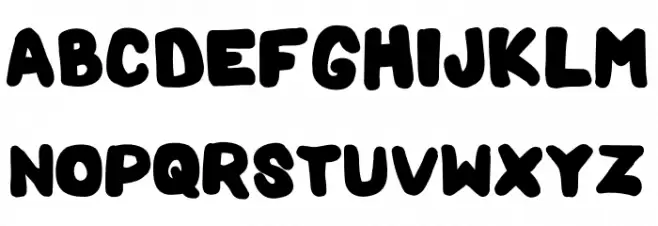 Mama Bear Font Litere mari