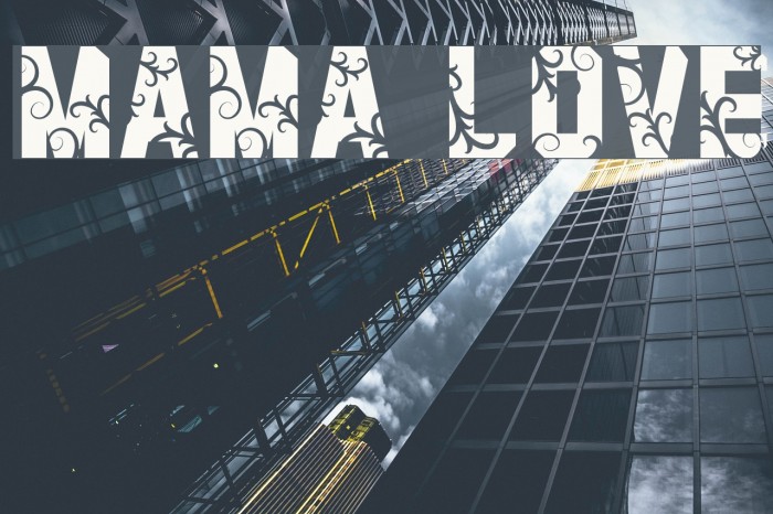 Mama Love Font examples