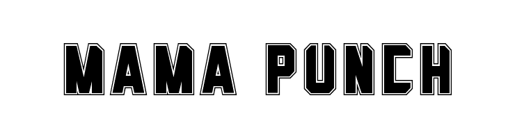 Mama Punch Font
