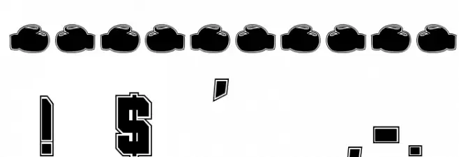 Mama Punch Font OTHER CHARS