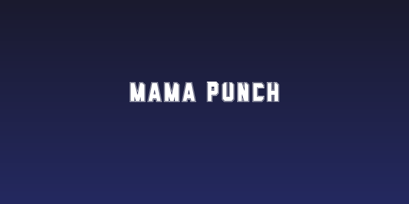 Mama Punch Social Header