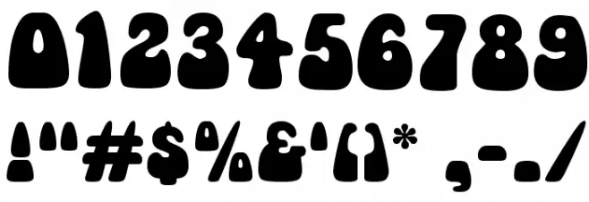 Mama Regular Font OTHER CHARS