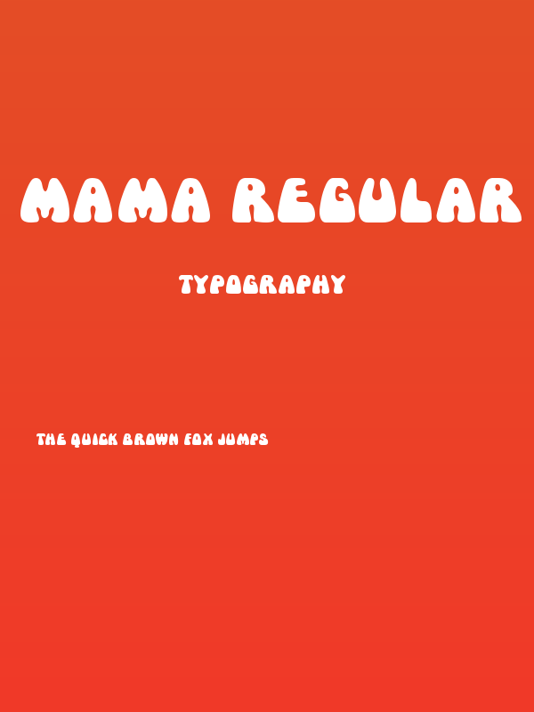 Mama Regular Poster