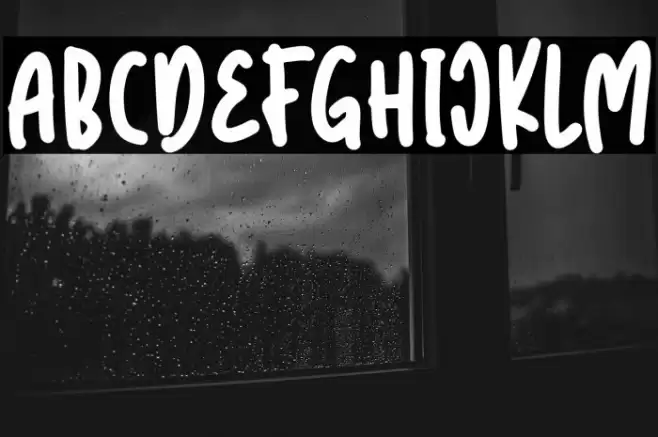 Mama papa Font examples