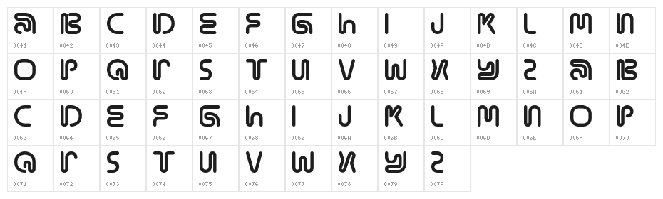 MamaRound Character Map