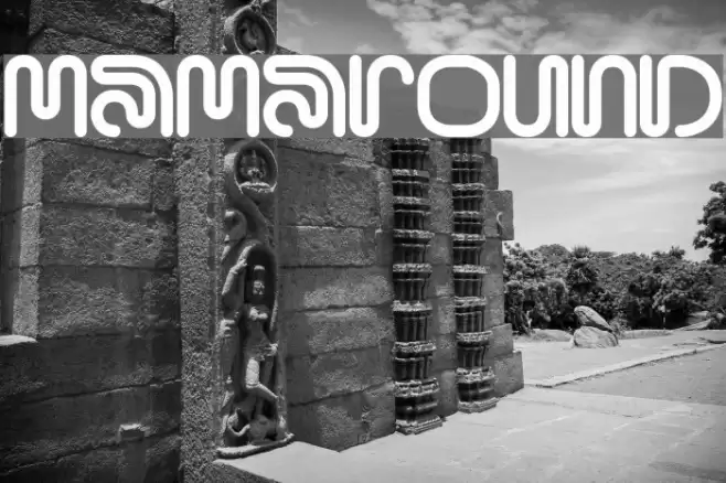 MamaRound Font examples