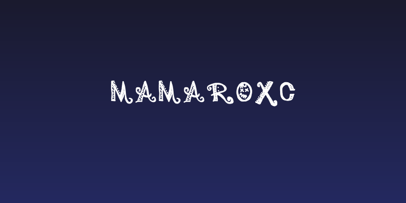 MamaRoxc Social Header