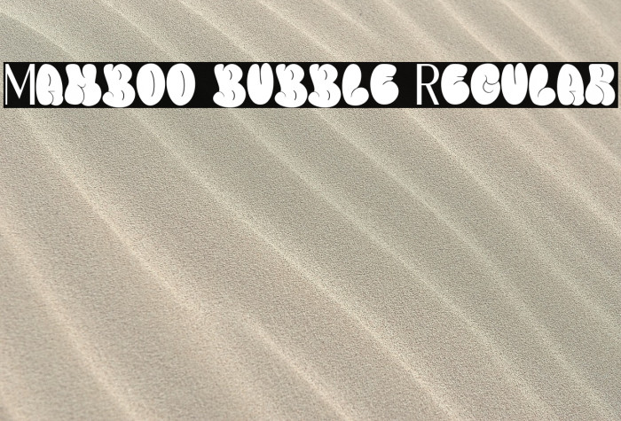 Mamboo bubble Regular Example 3