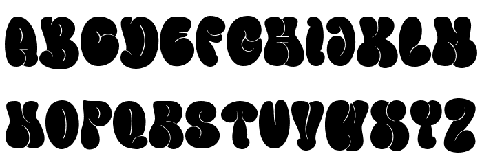 Mamboo bubble Regular Polices MINUSCULES