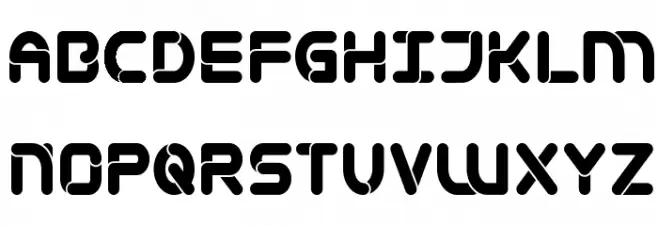 Mametosca026 Schriftart Groß