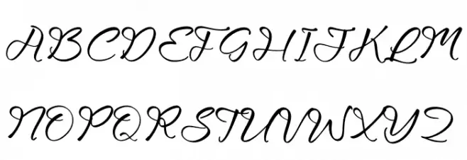 Mamilytoo Schriftart Groß