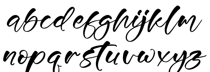 Mamilytoo Font LOWERCASE