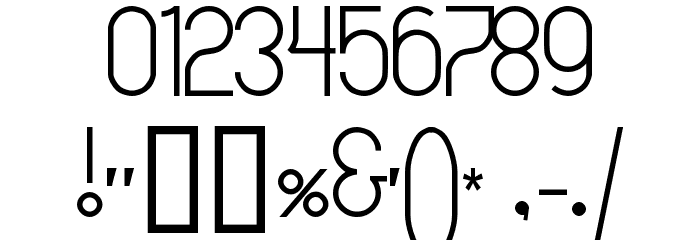 MammaGamma Font OTHER CHARS
