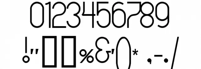 MammaGamma Font OTHER CHARS