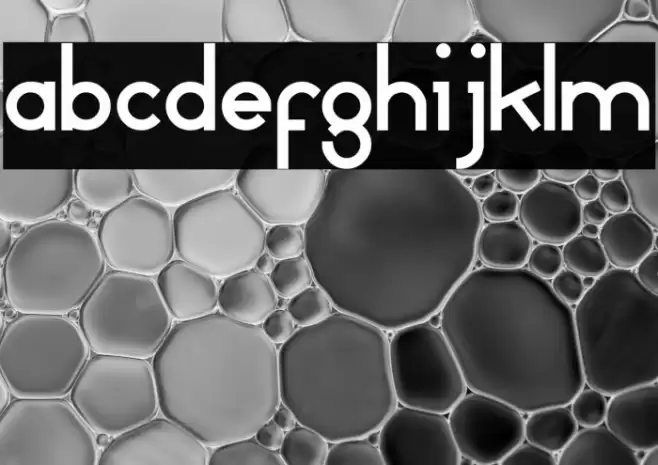 MammaGamma Font examples