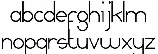 MammaGamma Font LOWERCASE