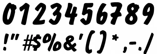 MammutCAT Font OTHER CHARS