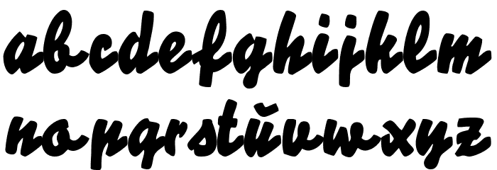 MammutOTCAT Font LOWERCASE