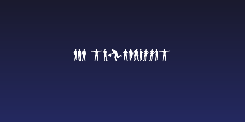 Man Silhouettes Social Header