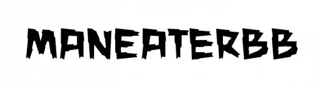 ManEaterBB  تنزيل الخطوط